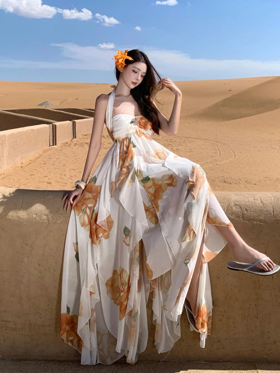 Ornamental spring dress CD116 image