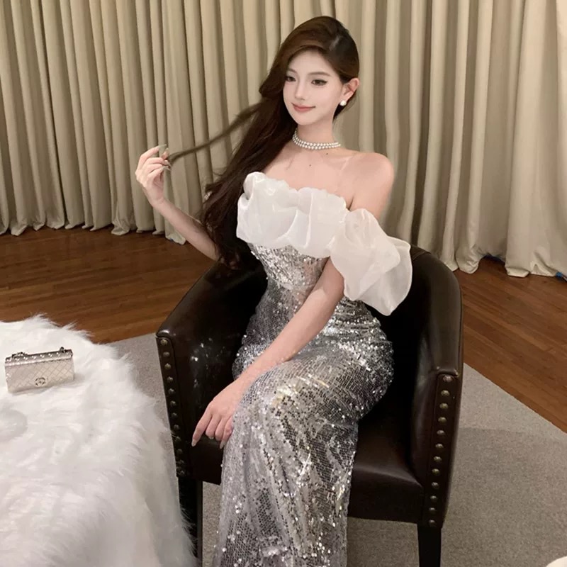 Private island party dress EVD229 image