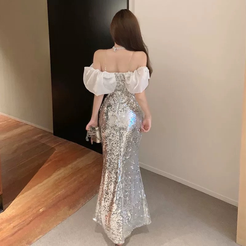 Private island party dress EVD229 image