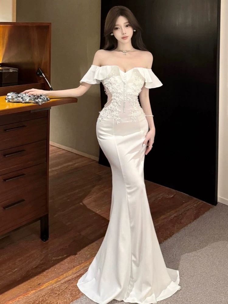 Moroccan nights designer dress EVD166 image