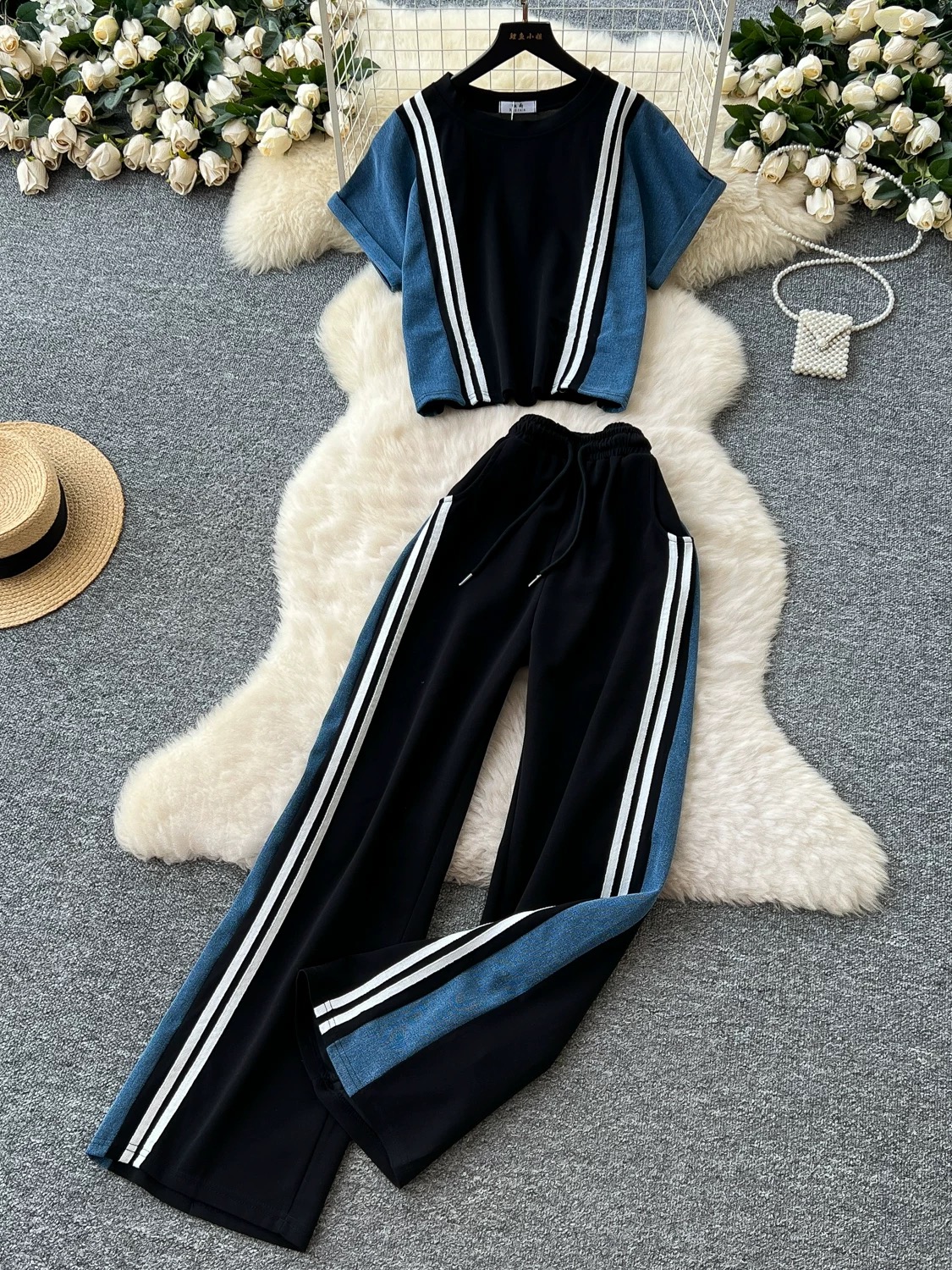 Shanaya denim set DTP146 image