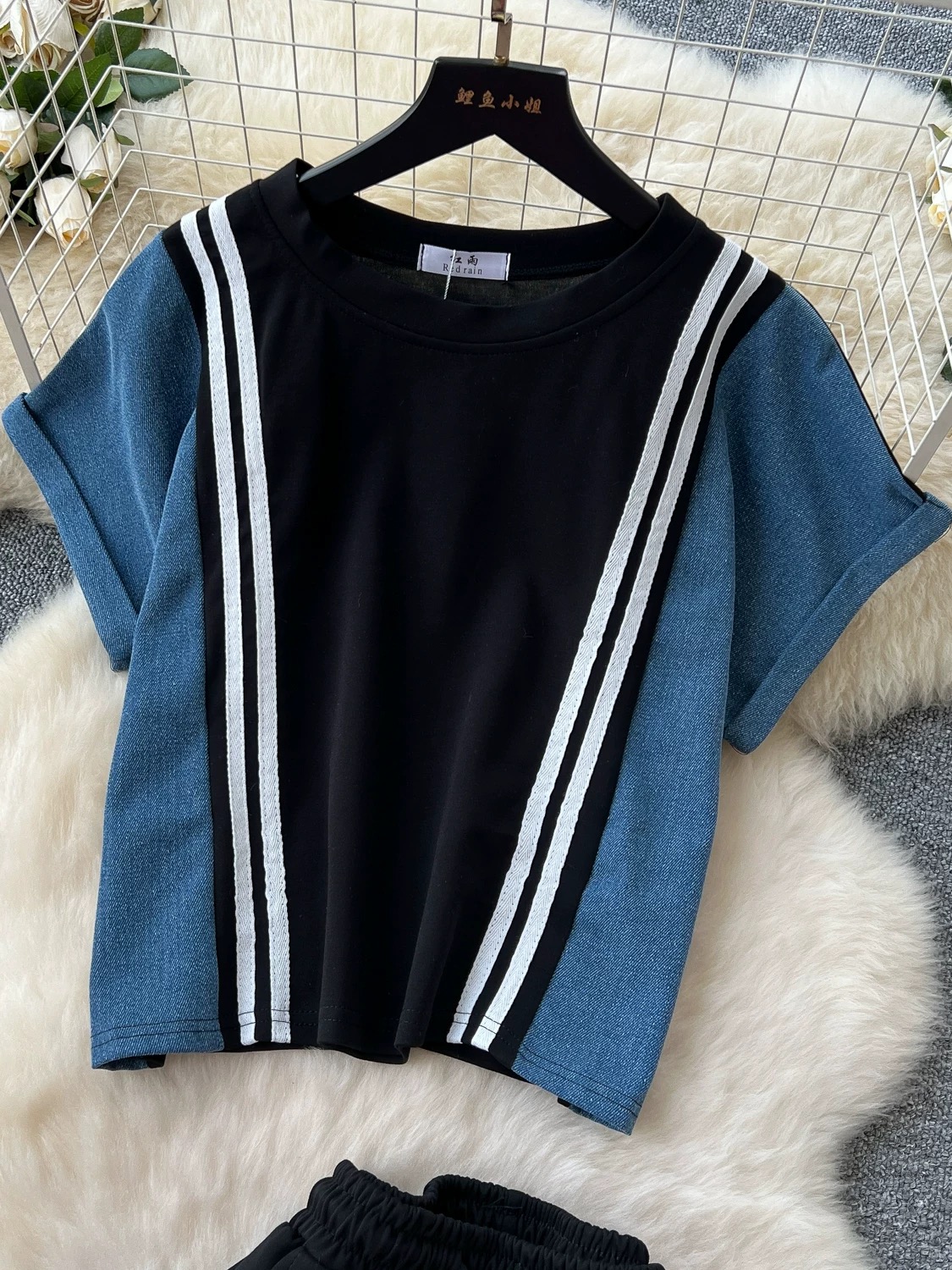 Shanaya denim set DTP146 image