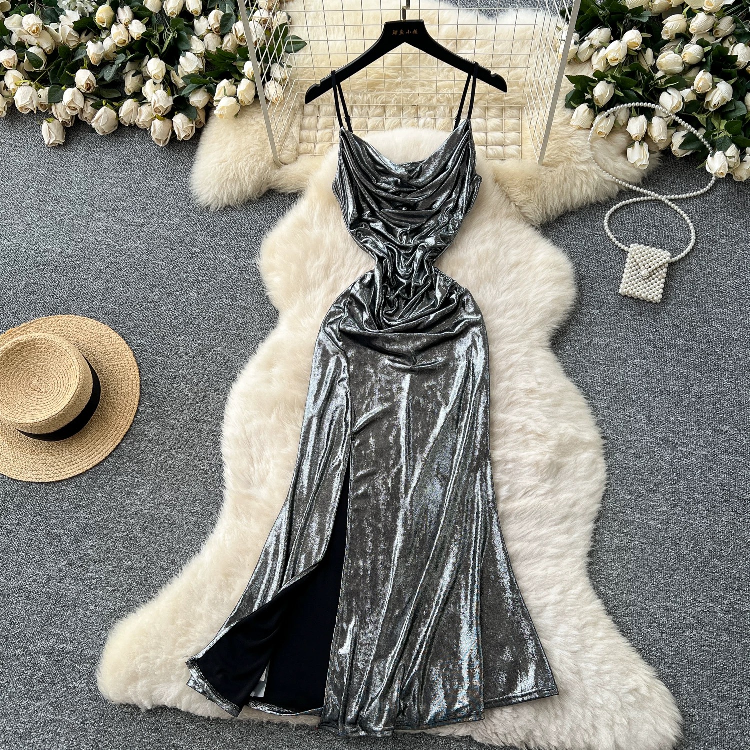 Beauty secrets metallic Tokyo dress CD1639 image