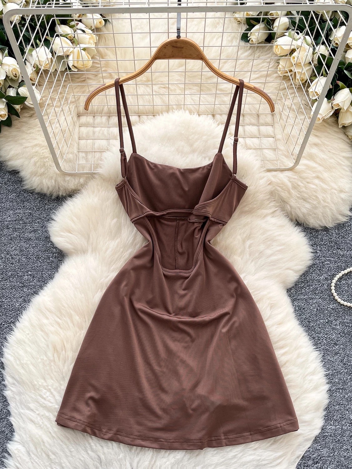 Novelty babe autum dress CD583 image