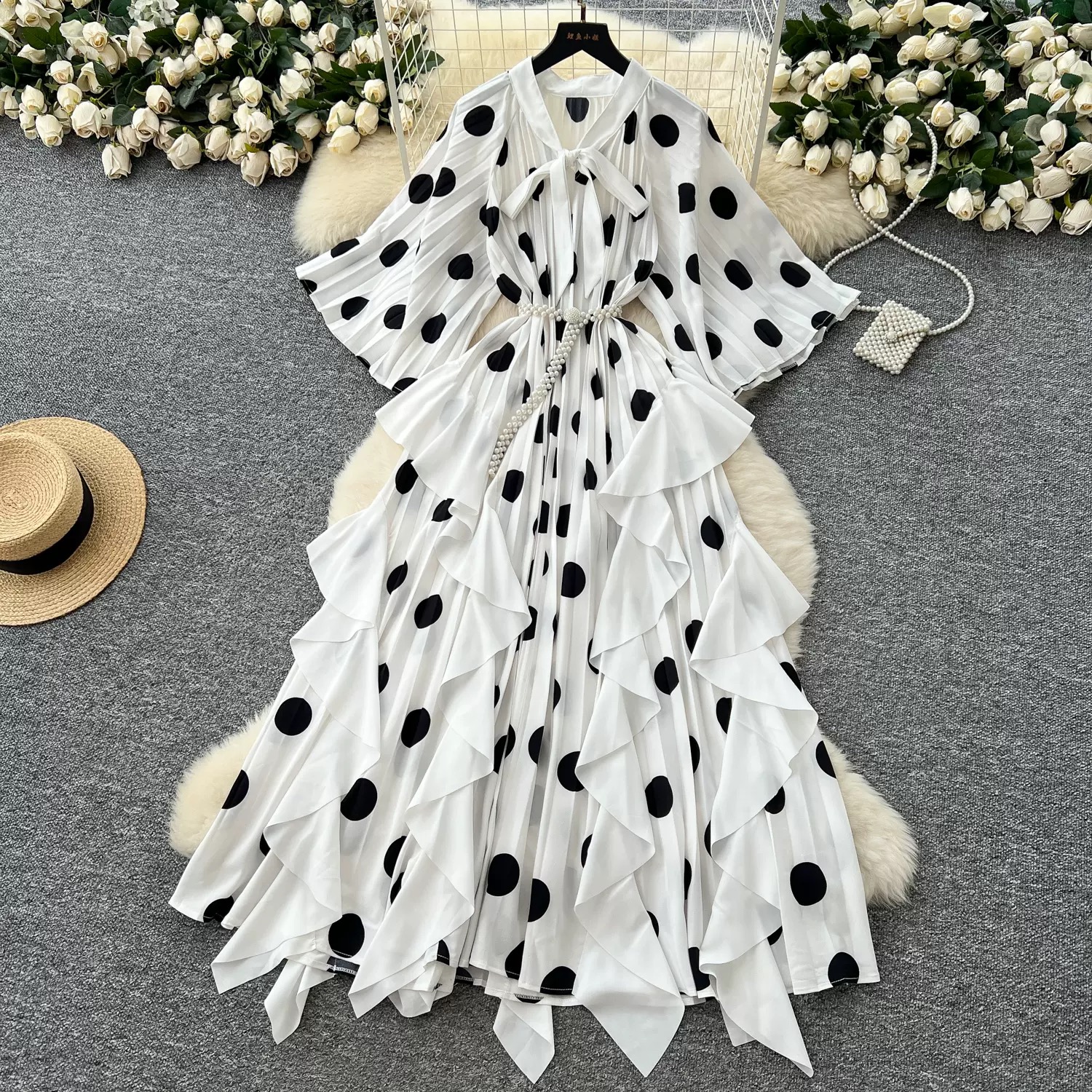 Find your love polka dress  FD454 image