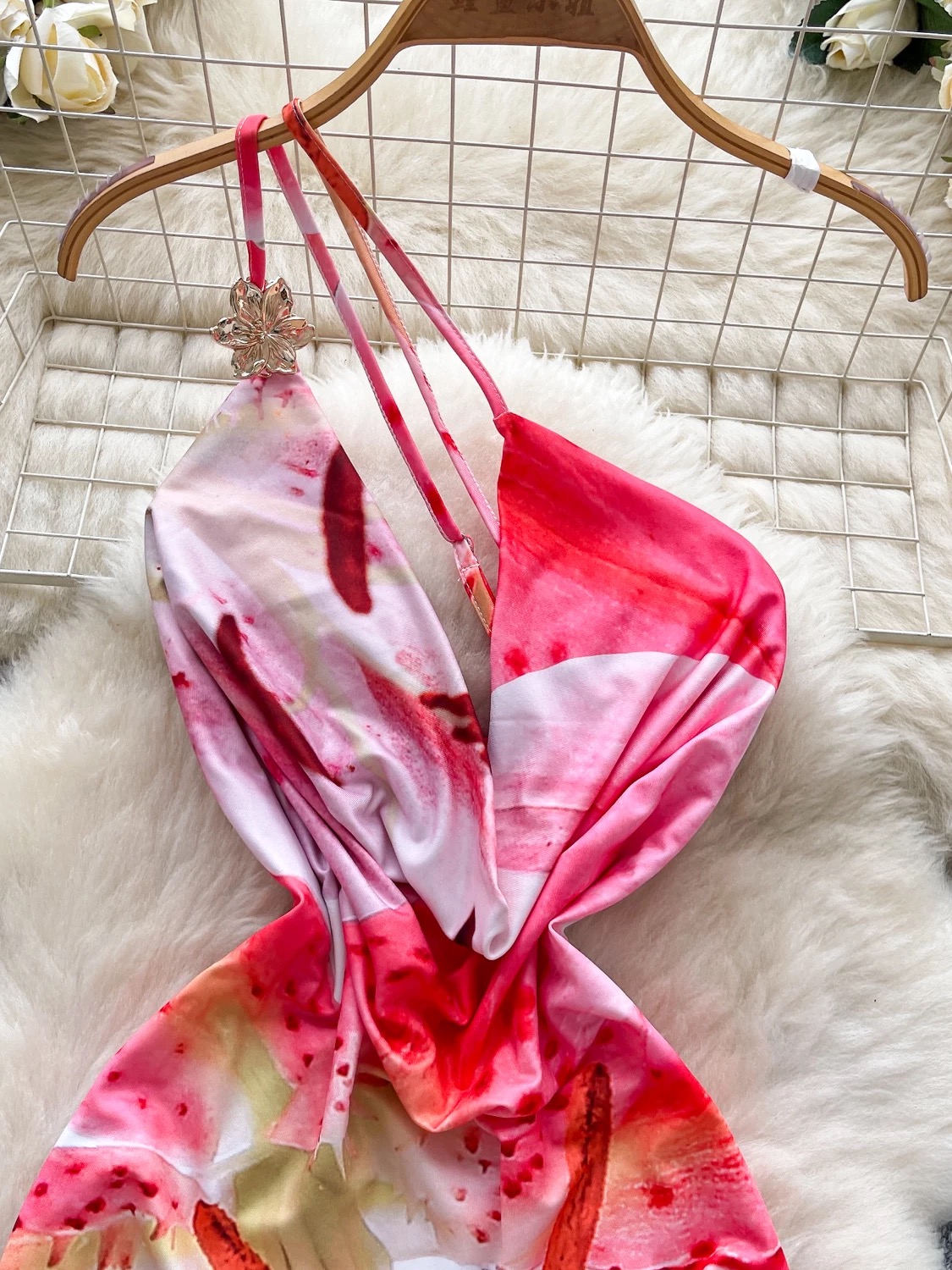 Life is sweet floral dress CD587 image