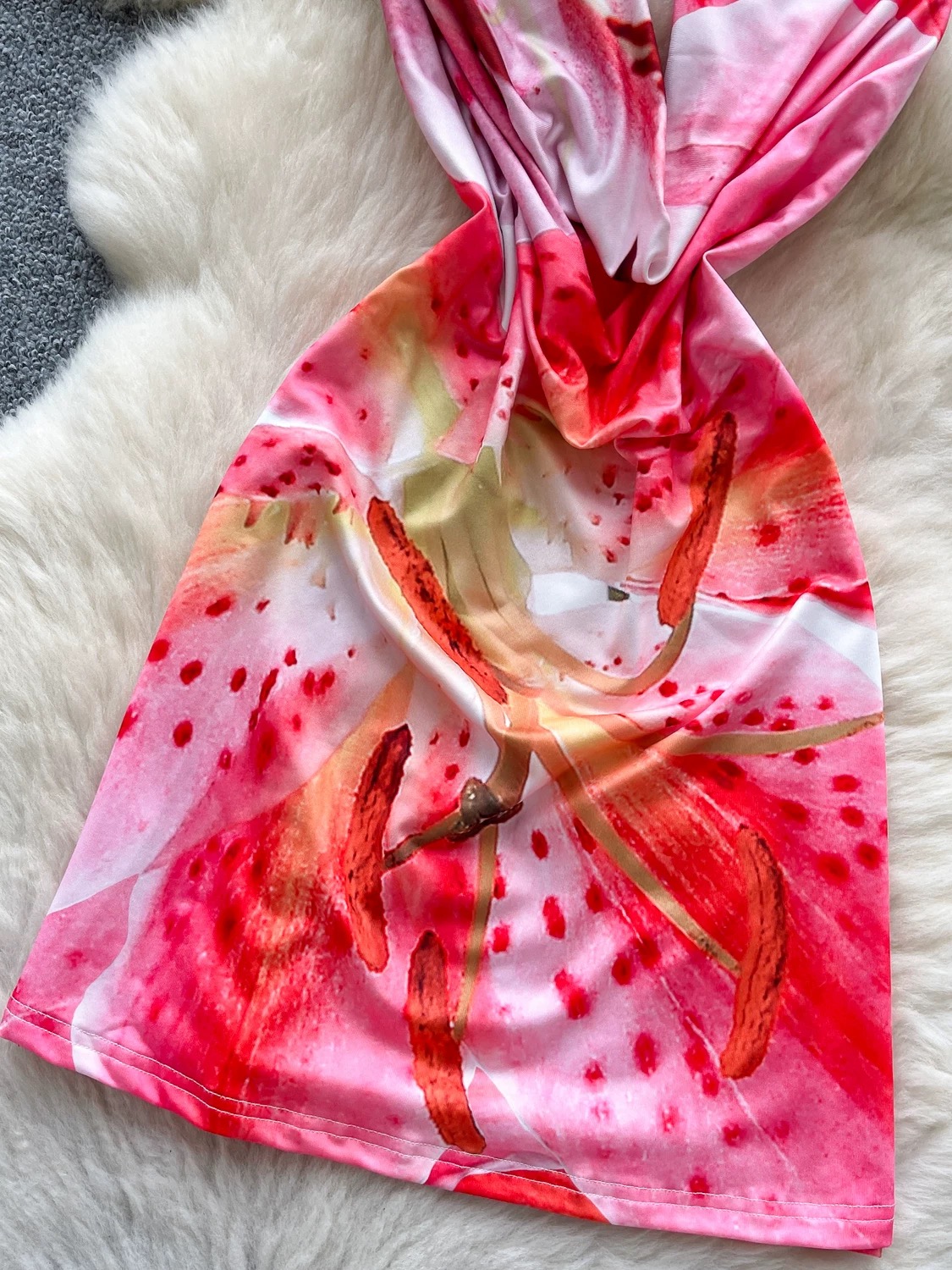 Life is sweet floral dress CD587 image