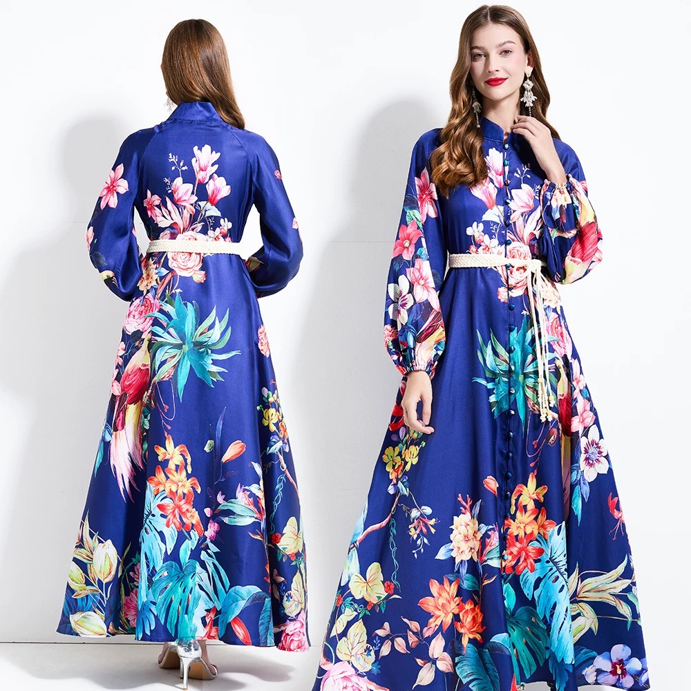 Far from over print dress ED180 image