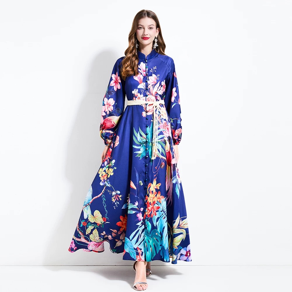 Far from over print dress ED180 image