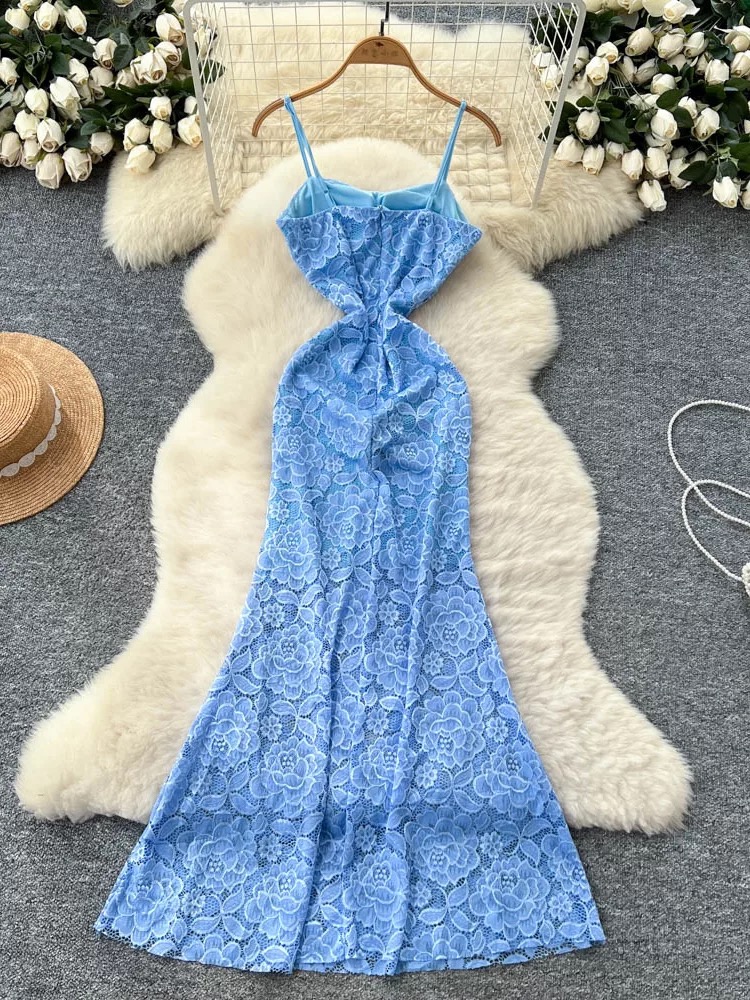 Mixed emotions lace dress FD514 image