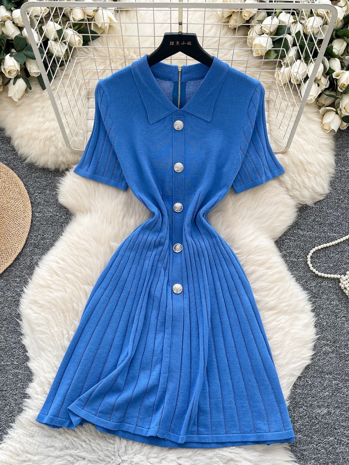 With style and class sweater dress KD234