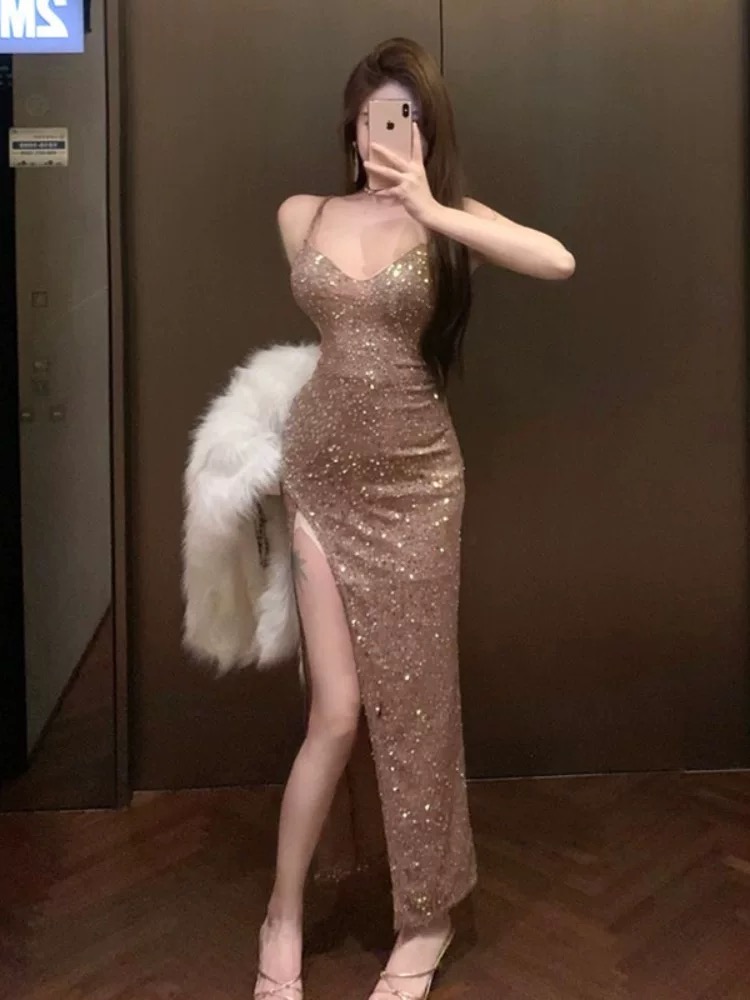 Urban vogue sequin dress FBC474 image