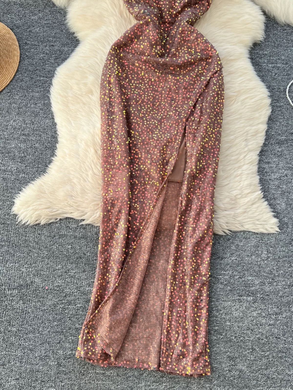 Urban vogue sequin dress FBC474 image