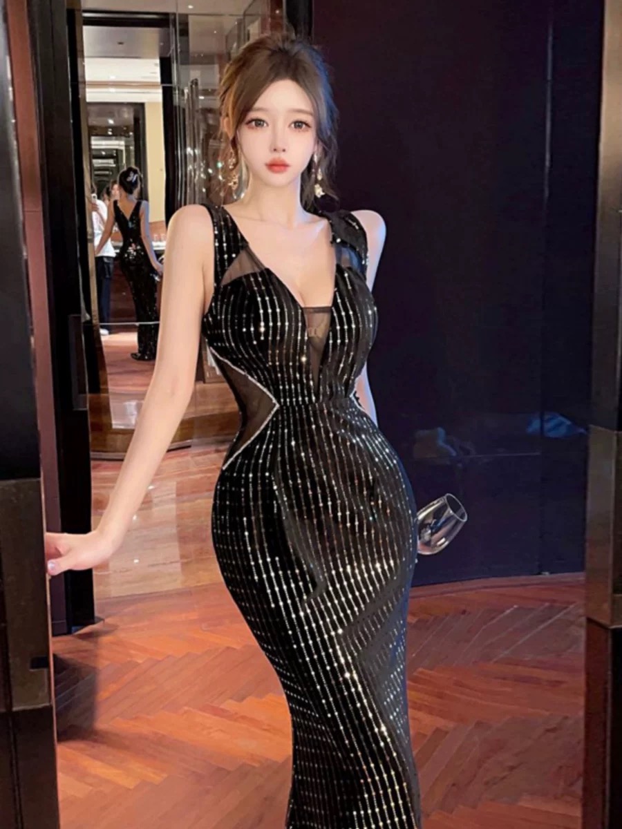 Dangerously in love sparkle dress EVD134 image