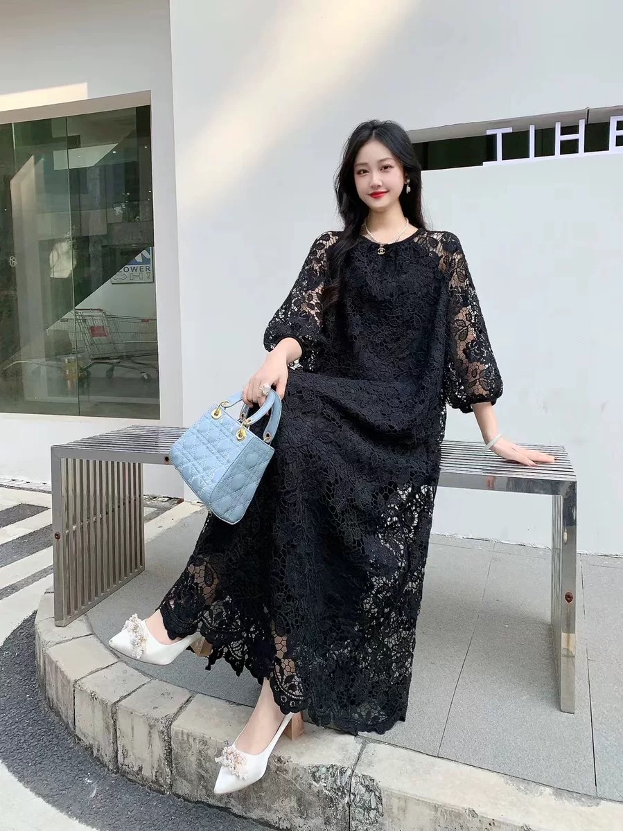 Find me by the beach lace dress FD538 image