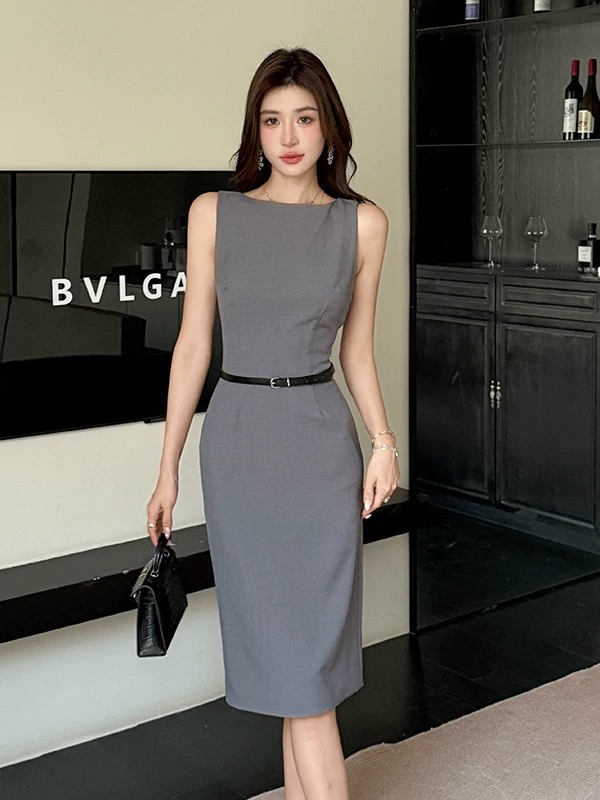 She means business dress FBC286 image