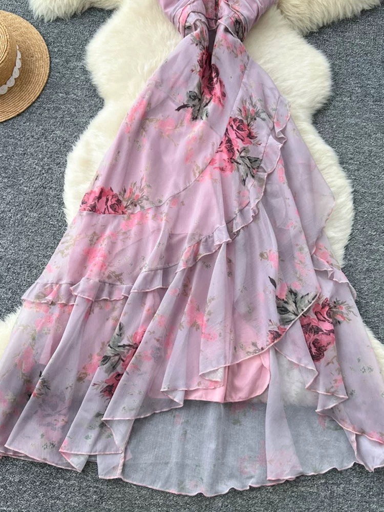 Boujee picnic paint dress CD381 image