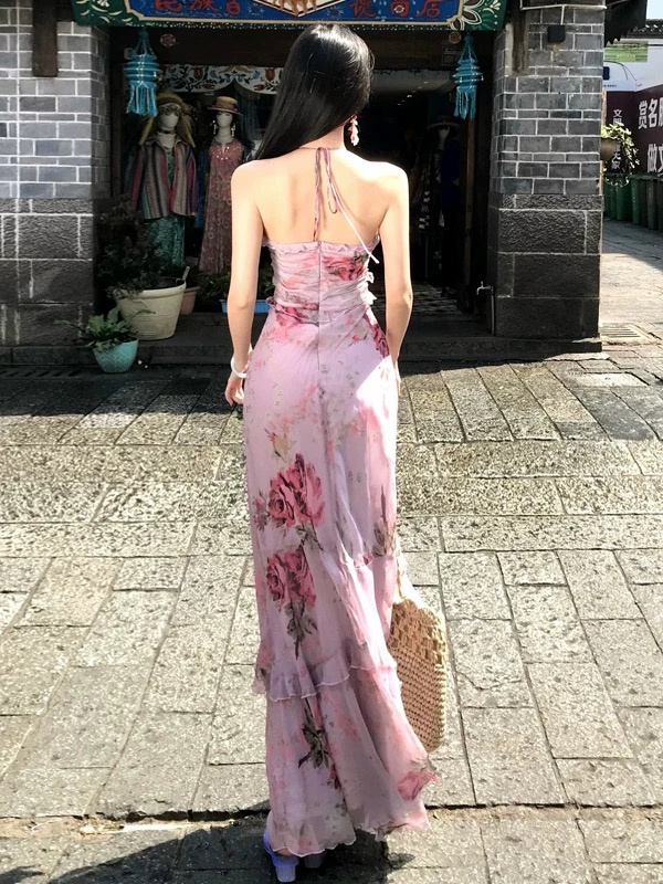 Boujee picnic paint dress CD381 image