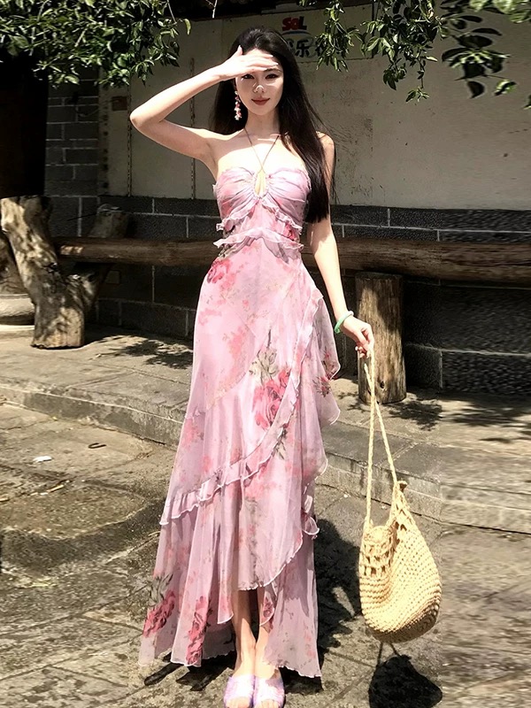 Boujee picnic paint dress CD381 image