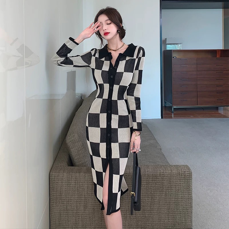 Miss sweetheart sweater dress KD215