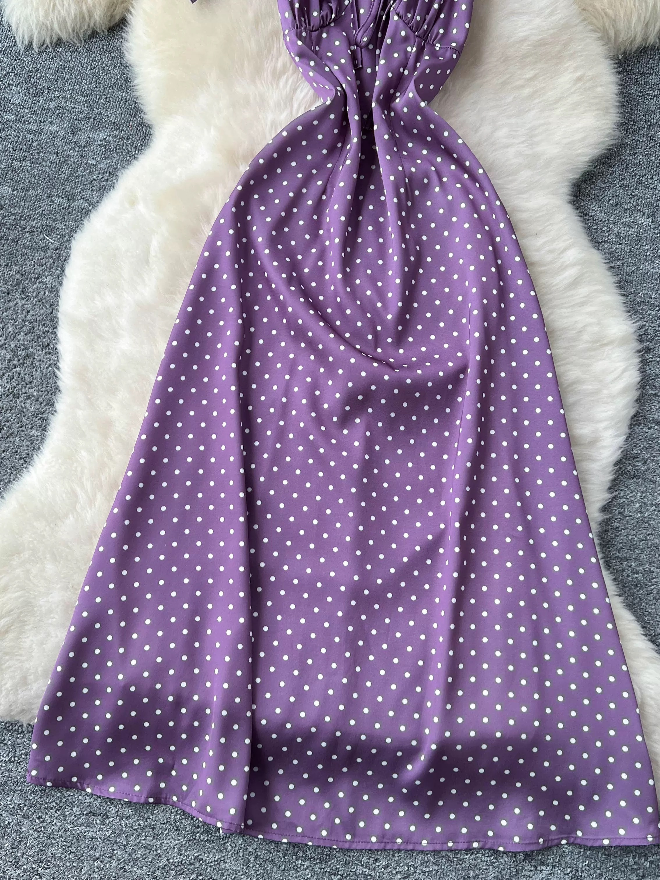 Effortless slay polka dress CD365 image