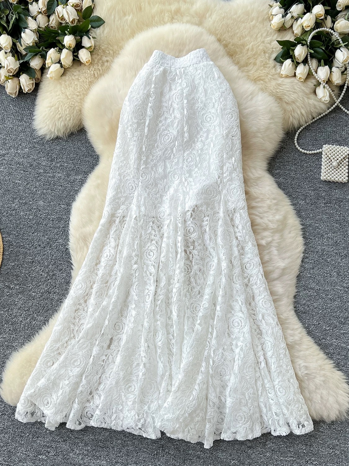 Paris lady lace skirt FS142