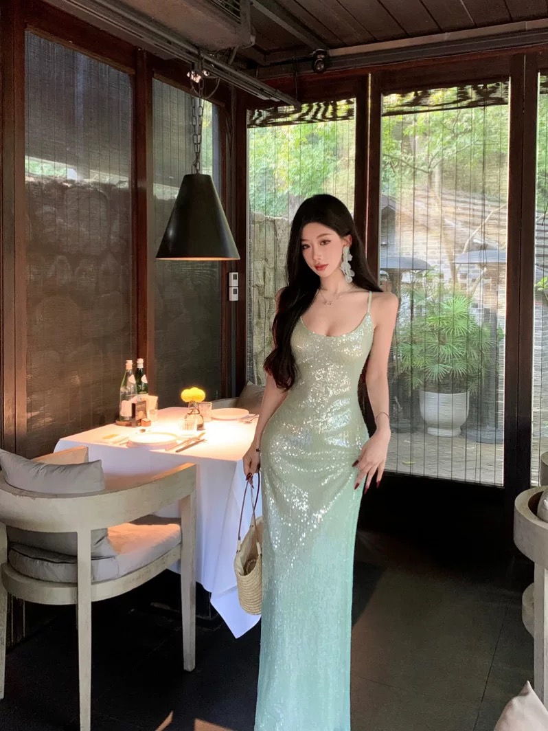 Let me talk sequin dress FD702 image