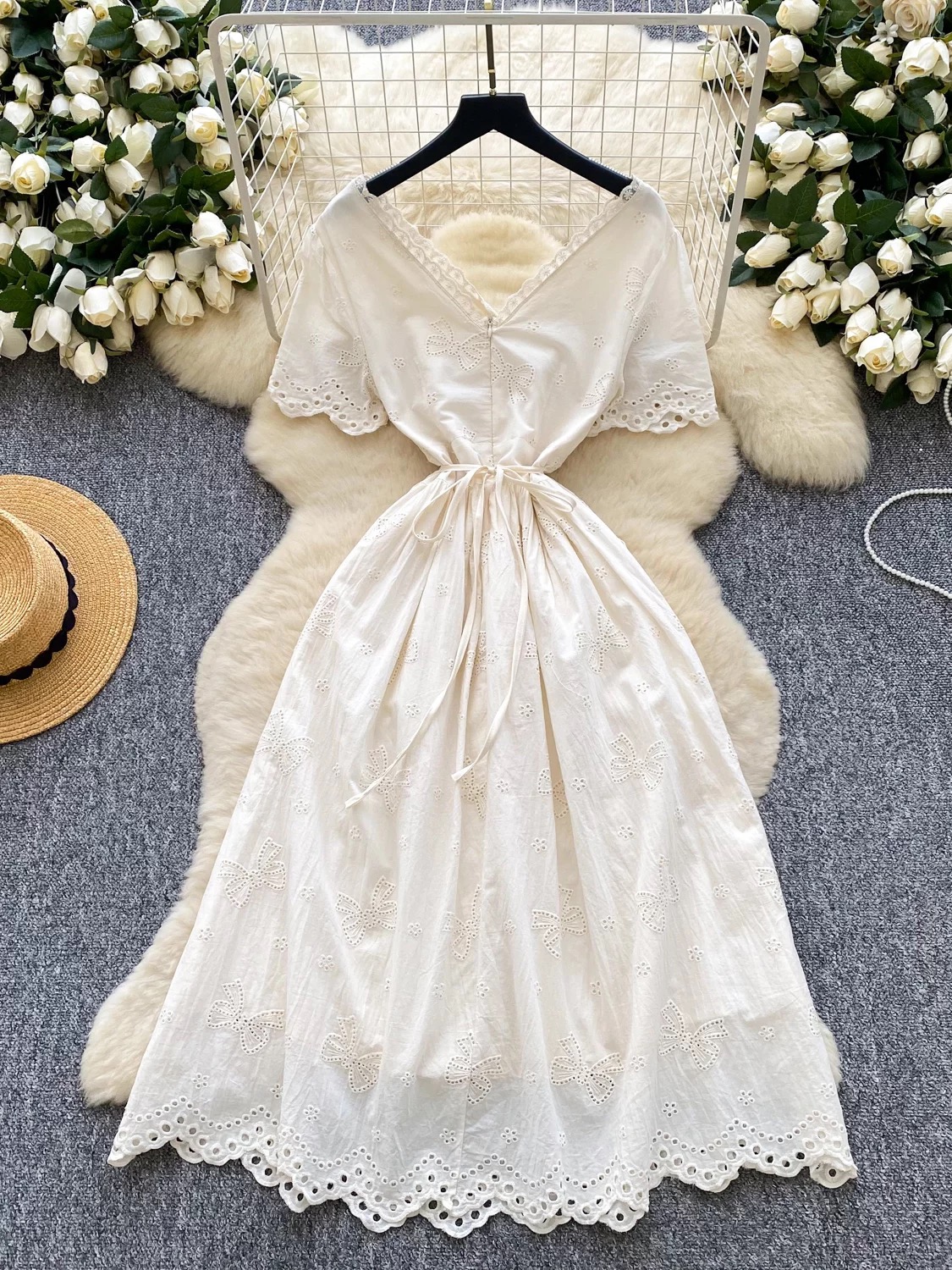 You deserve it lace dress CD563 image