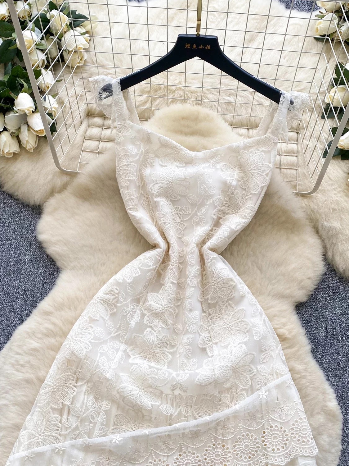 Chill with me lace dress CD561 image