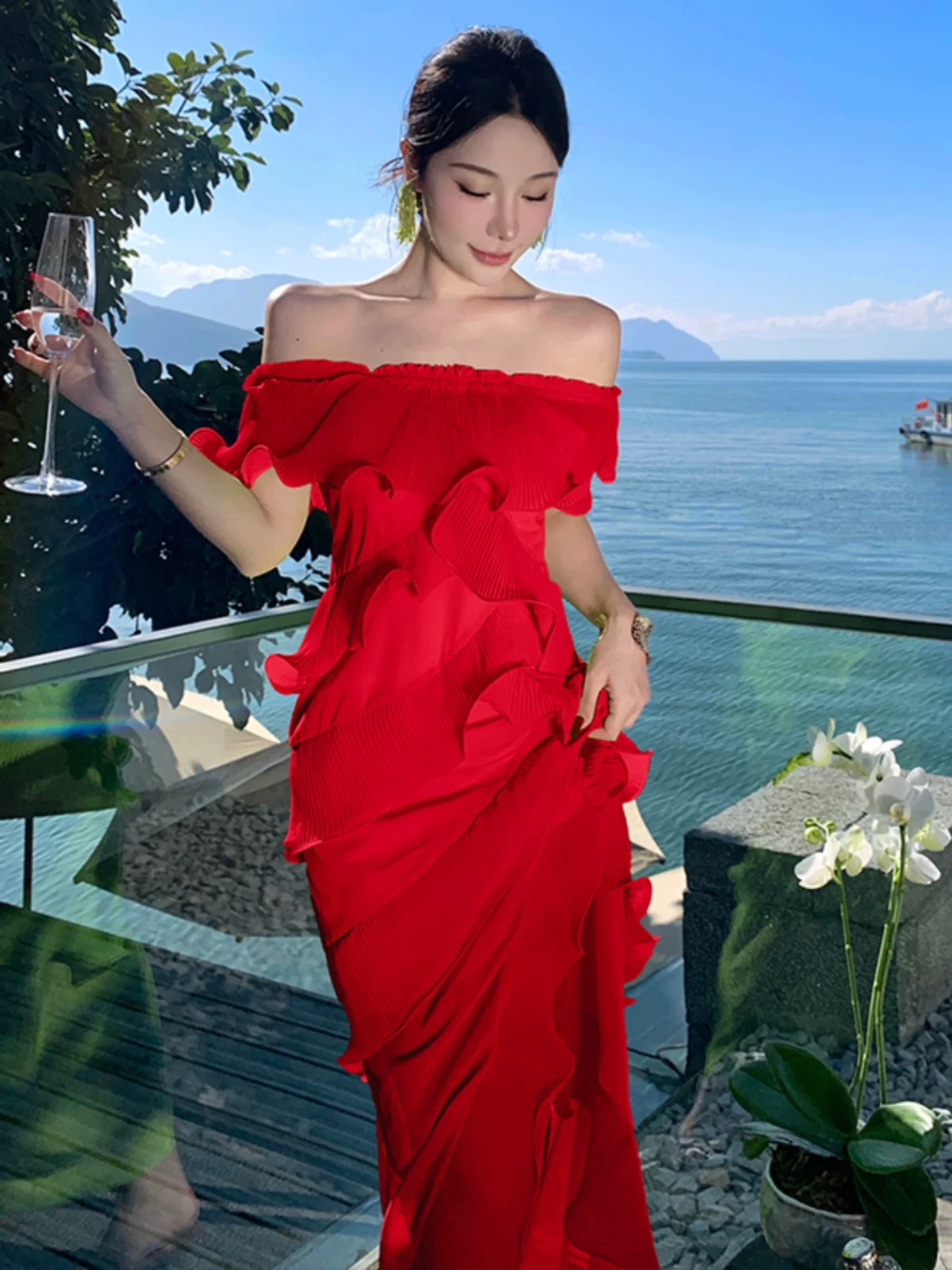 Letting things settle dress CD952 image