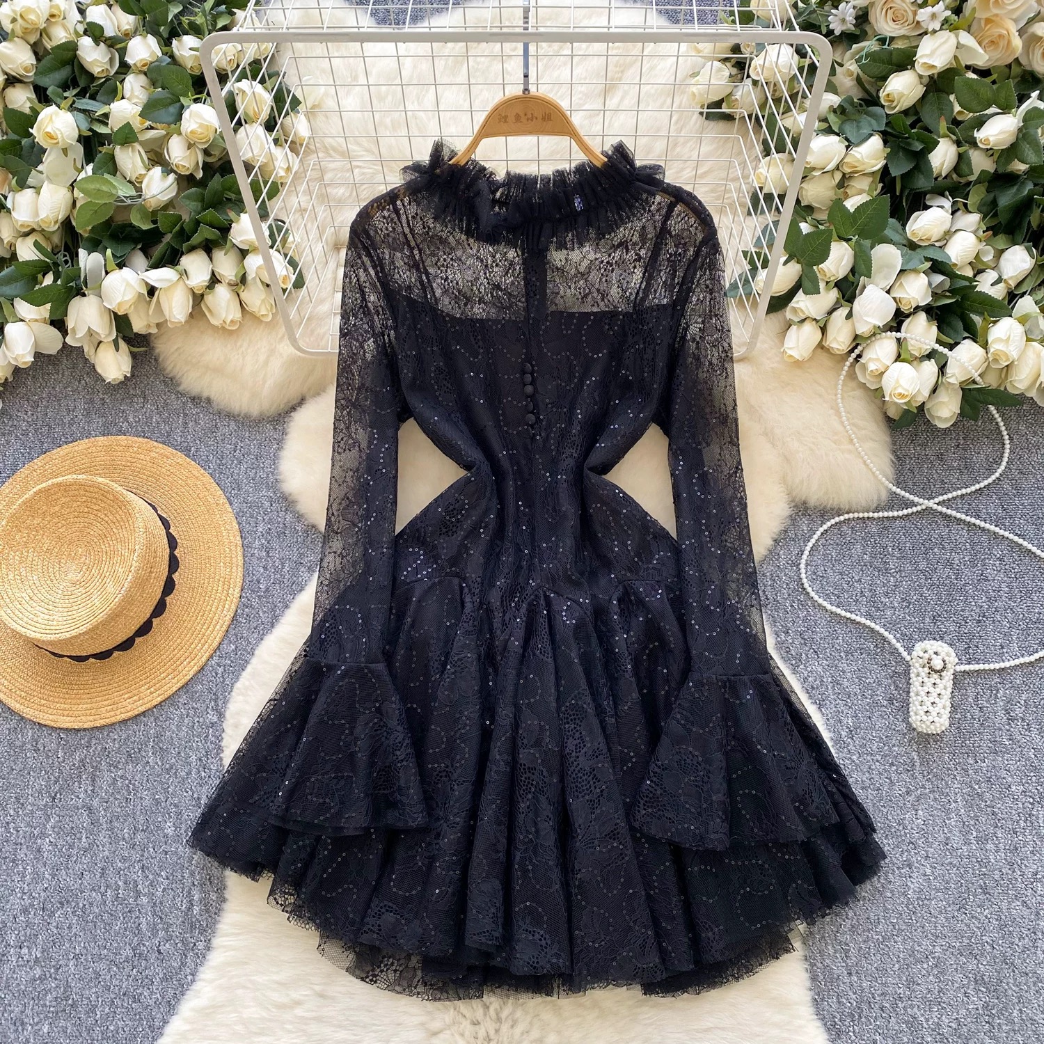 Marilyn Monroe lace dress FD347 image