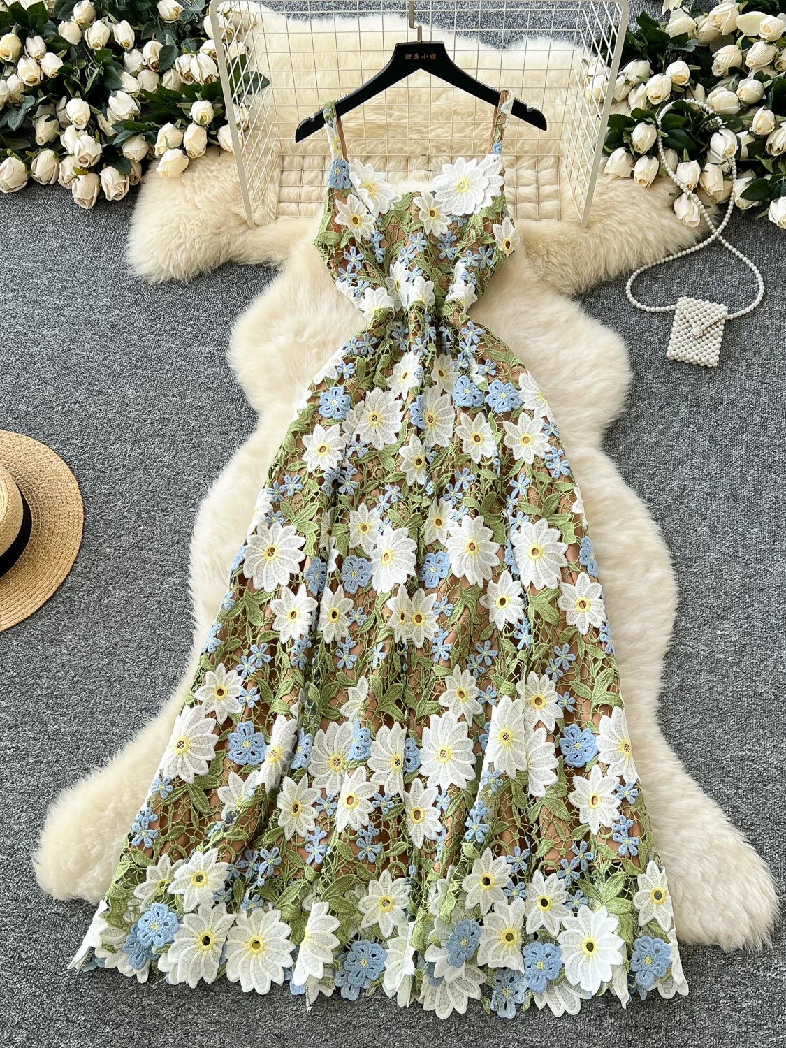 Formal vibe lace dress FD981 image