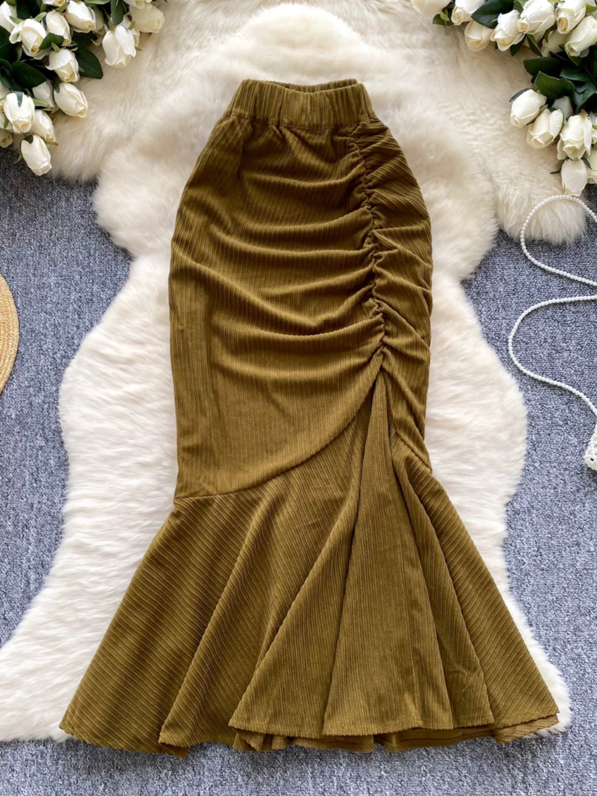 Won’t get me down corduroy skirt CS143 image