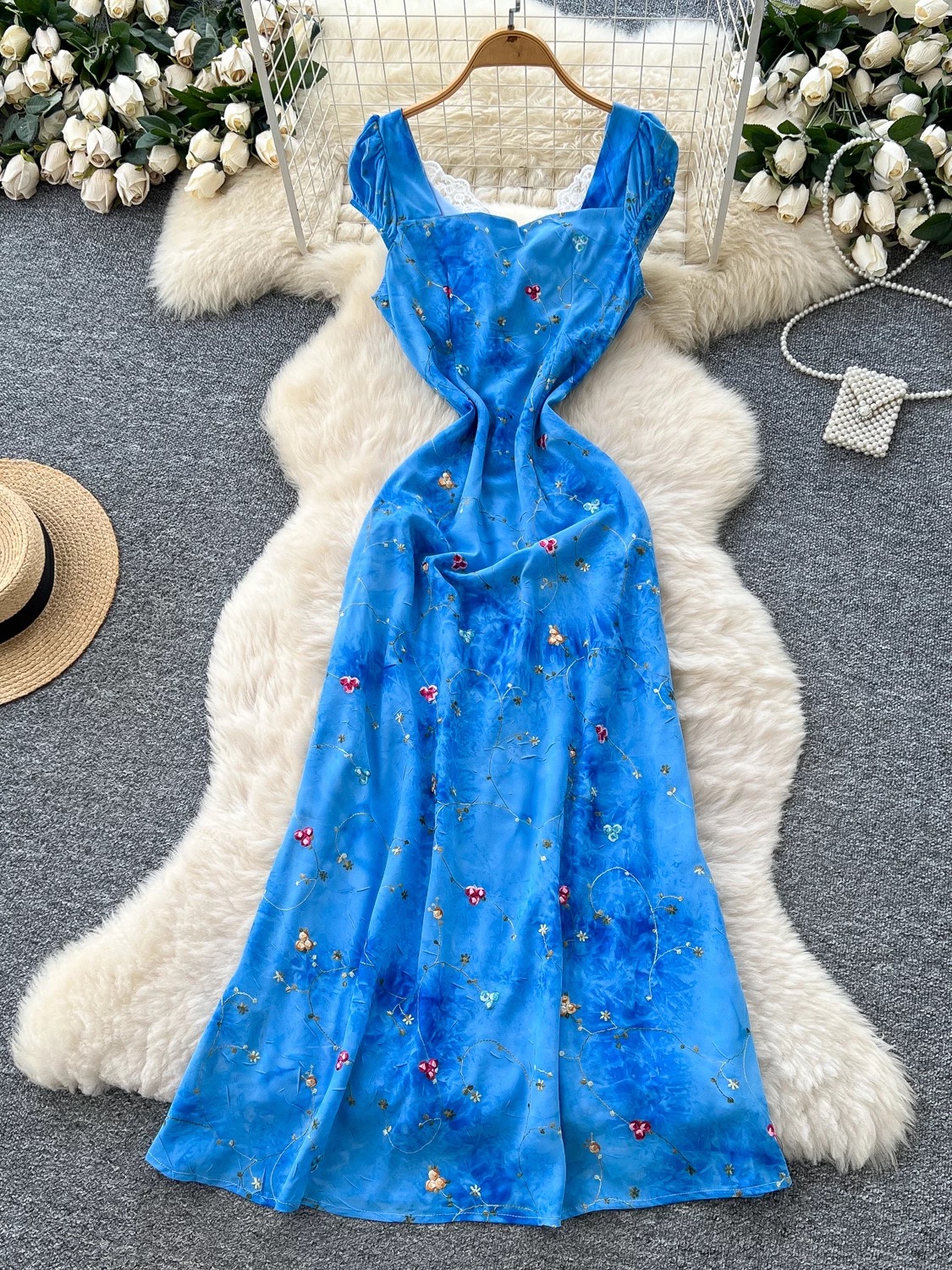 Holiday cheer print dress CD548 image