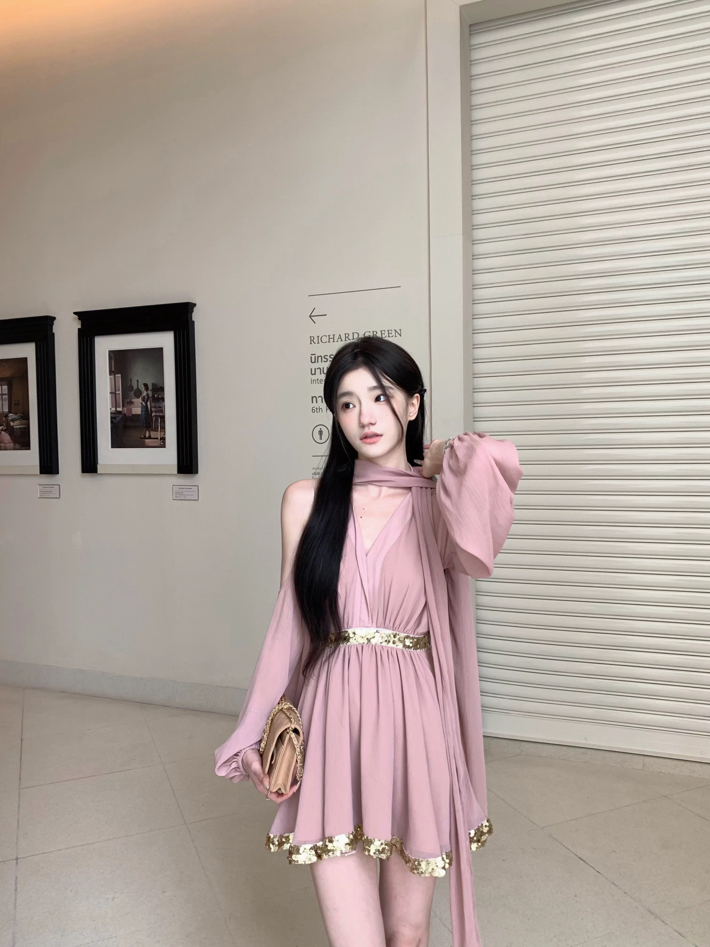 Got me spiraling dress CD1449 image