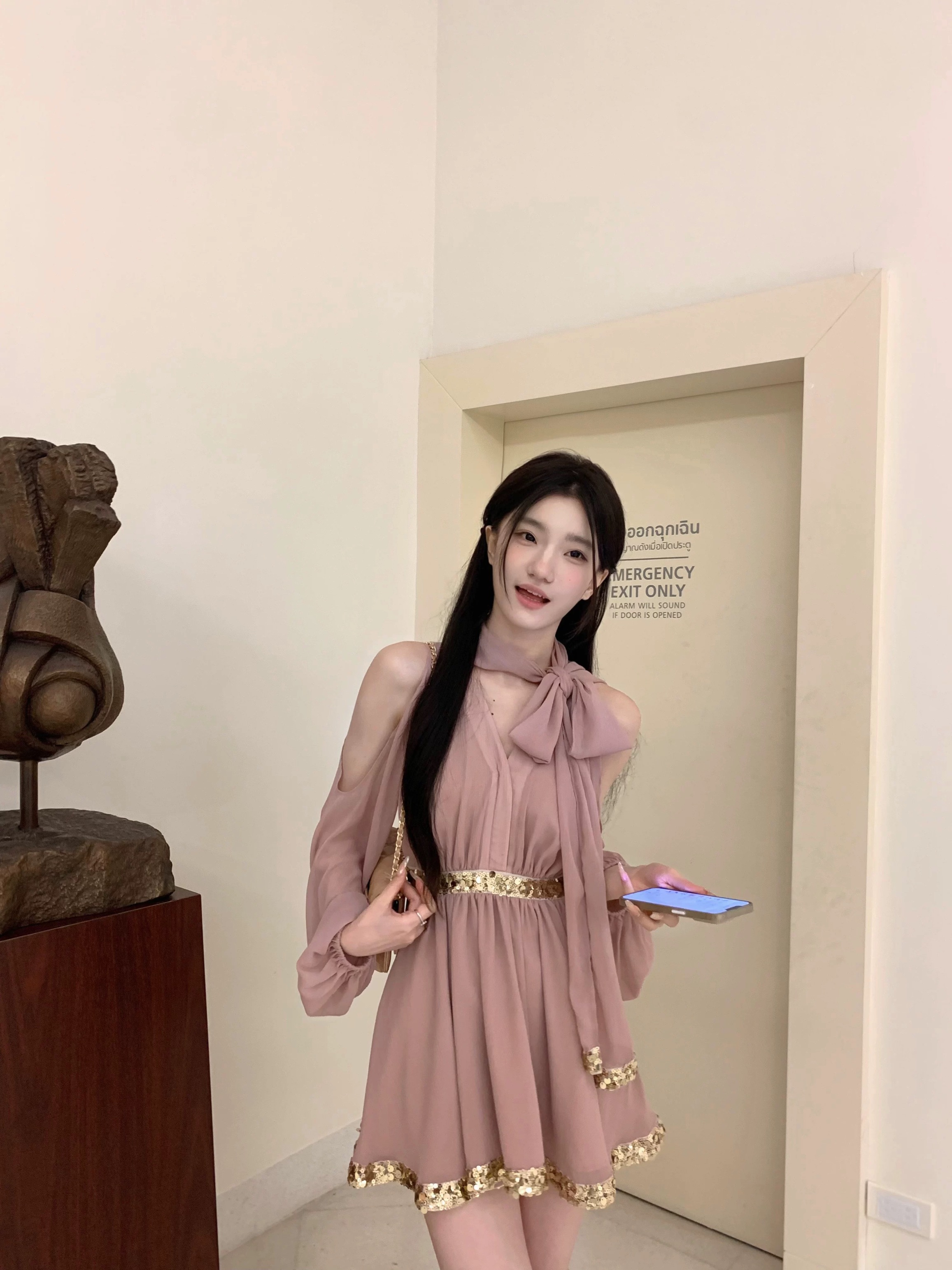 Got me spiraling dress CD1449 image