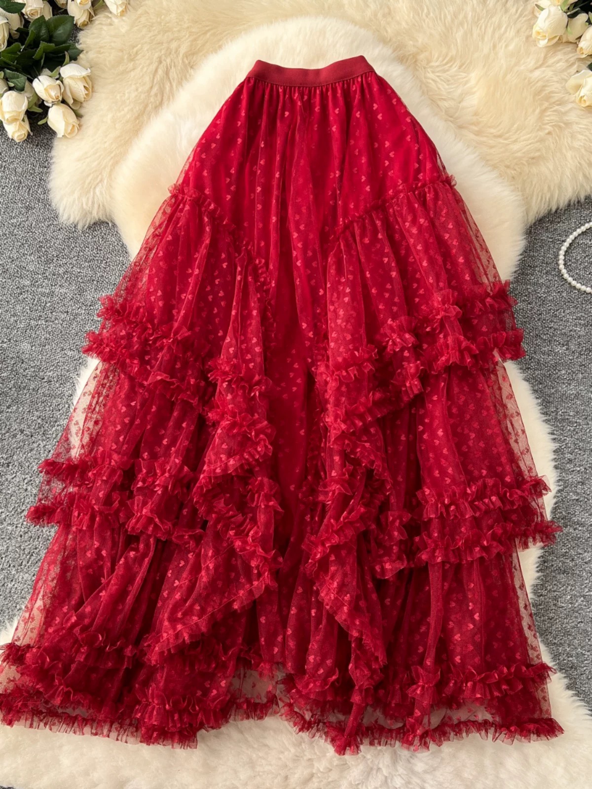 Just a feeling mesh skirt FS128 image