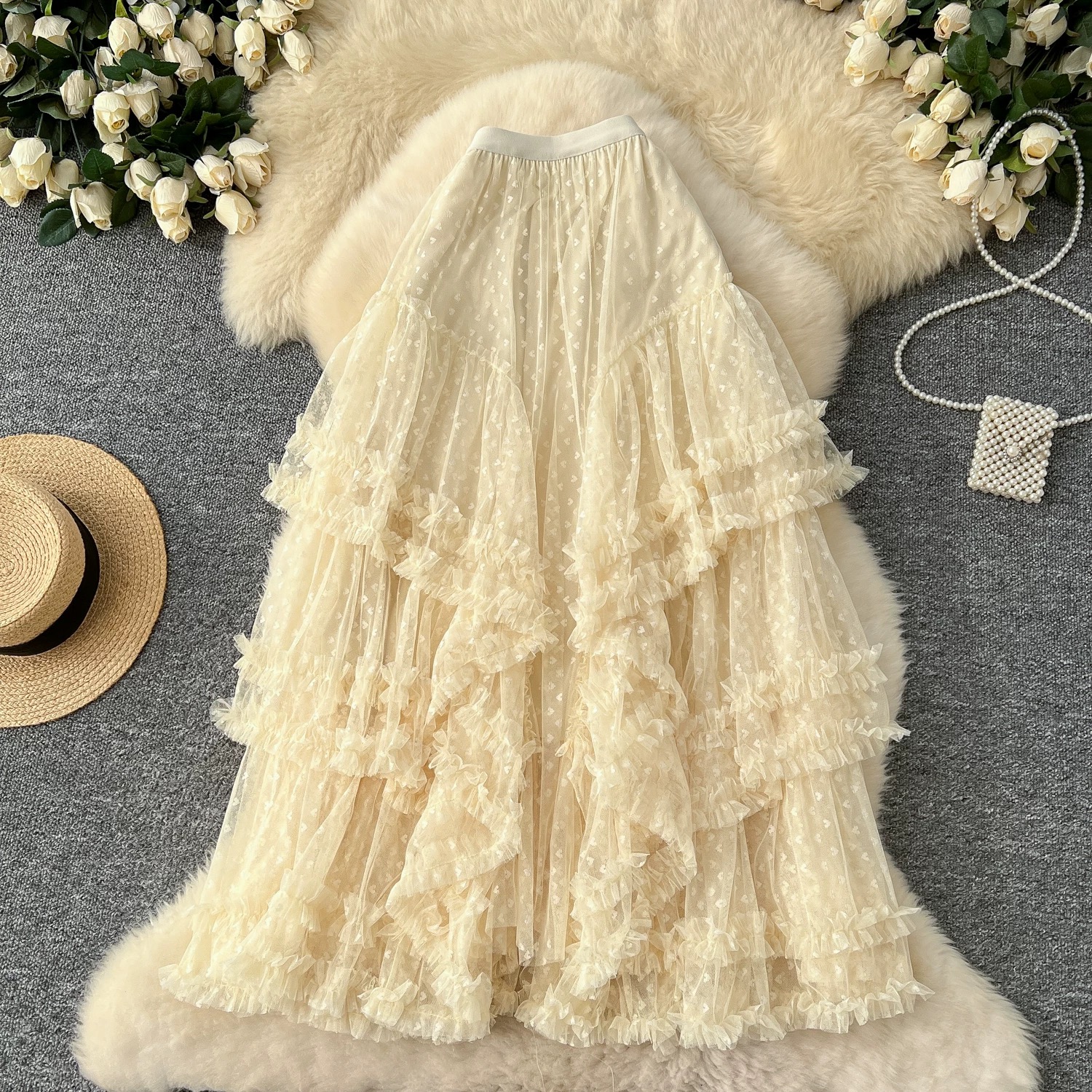 Just a feeling mesh skirt FS128 image