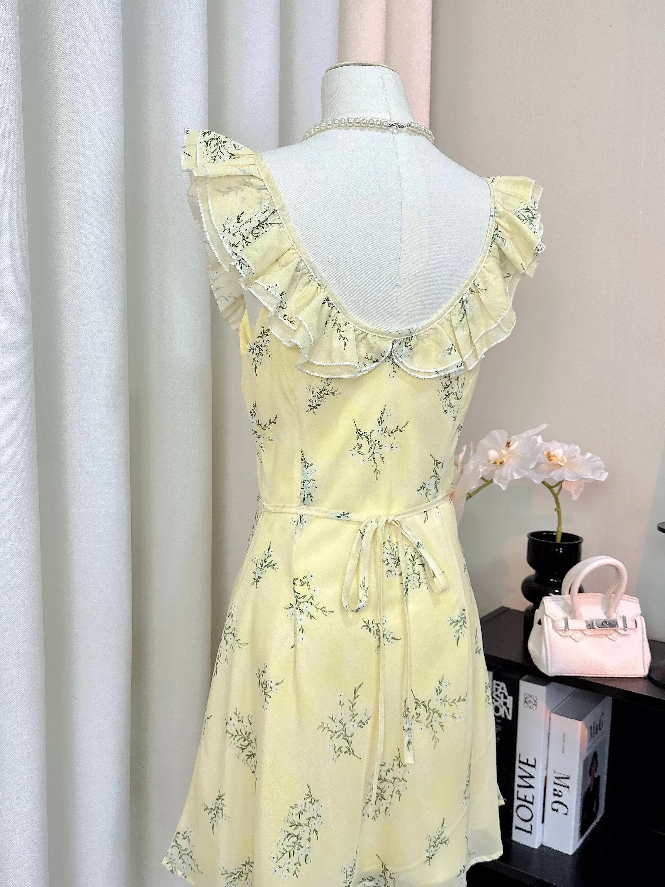 Luxury fit floral dress CD533 image