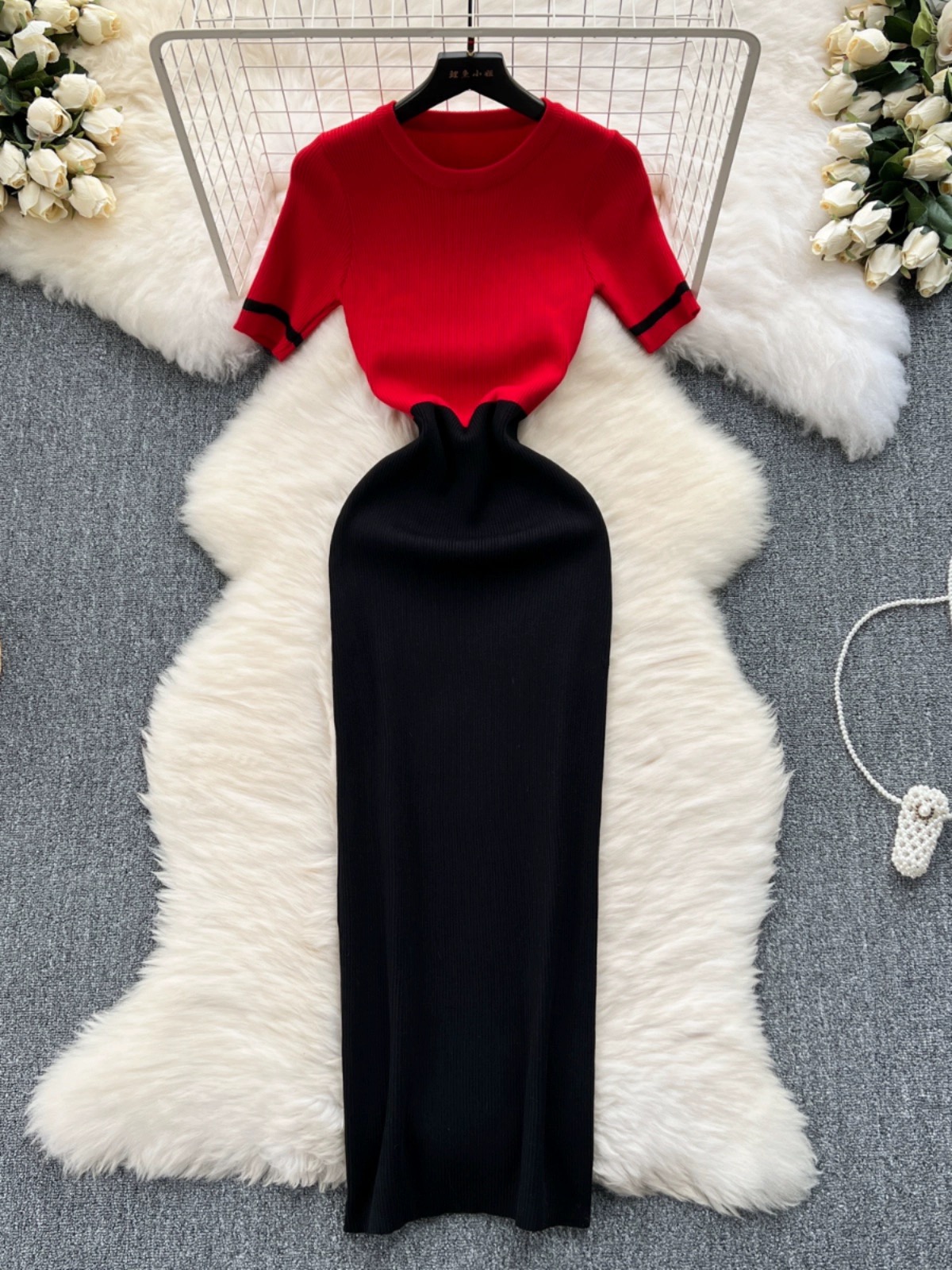 Baby we are solid dress KBC190 image