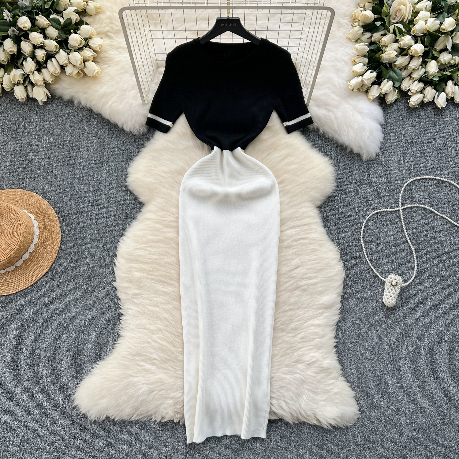 Baby we are solid dress KBC190 image