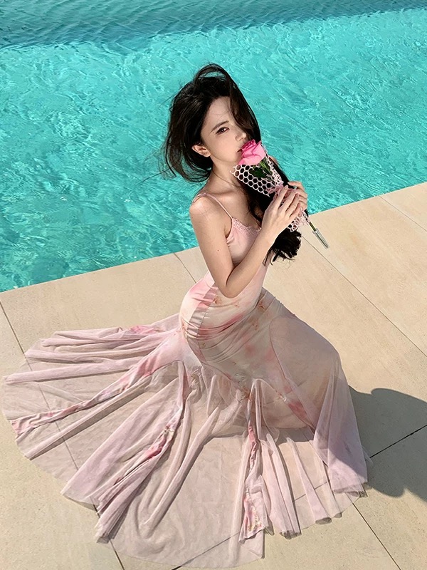 Pink season dress CD368 image