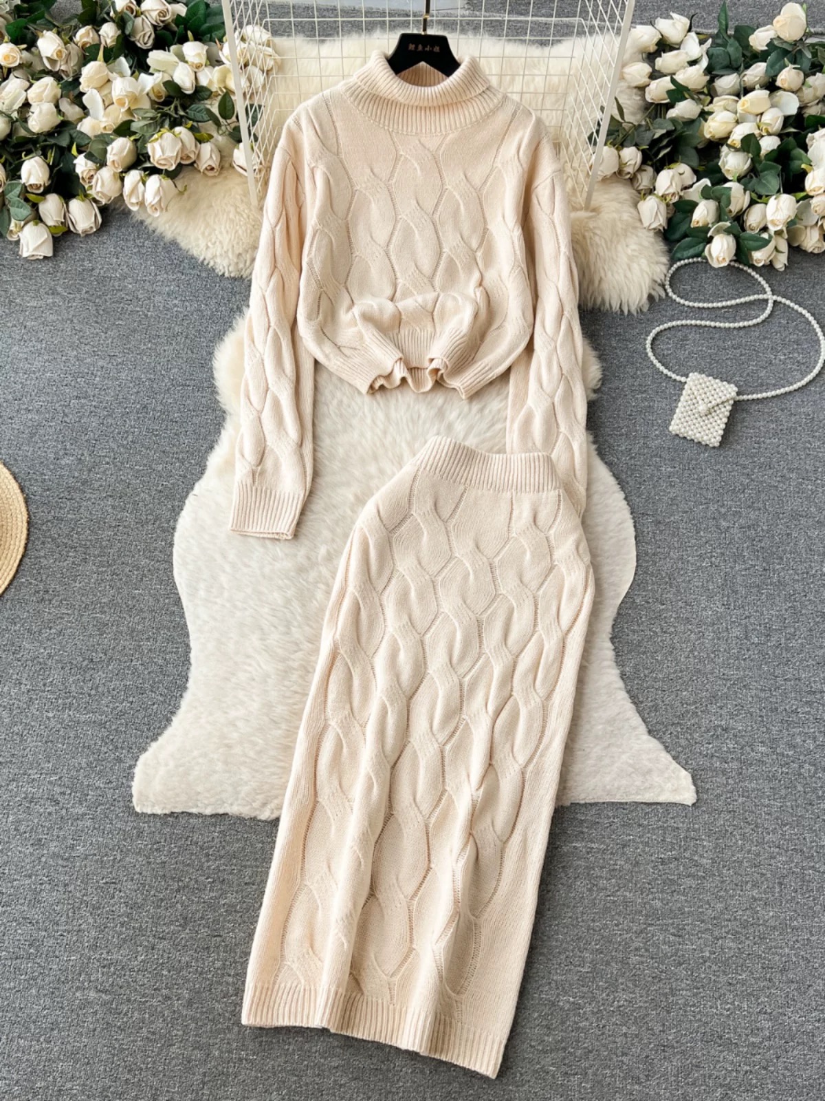 Not my mistake knitted set KTP276 image