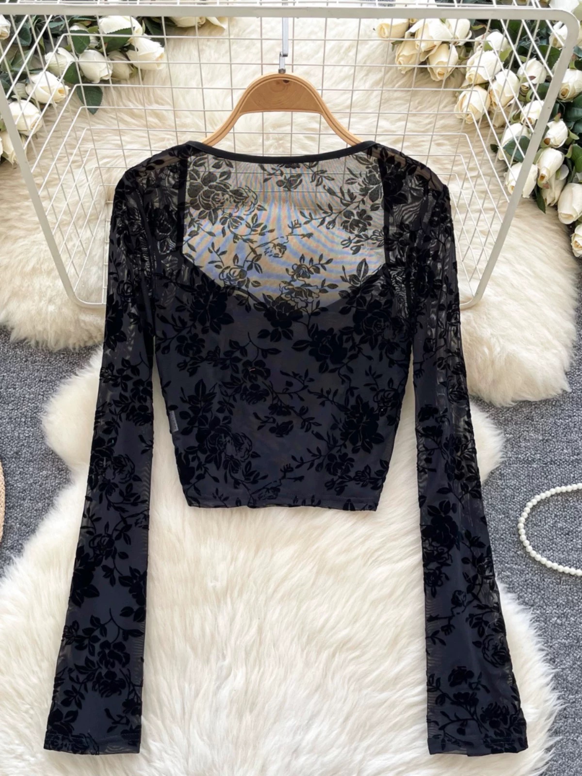 Casual meets black top CTO789 image