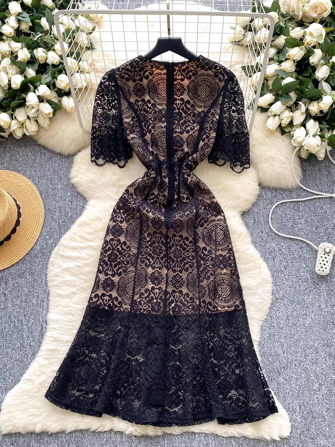 Avani royal lace dress  FD491 image