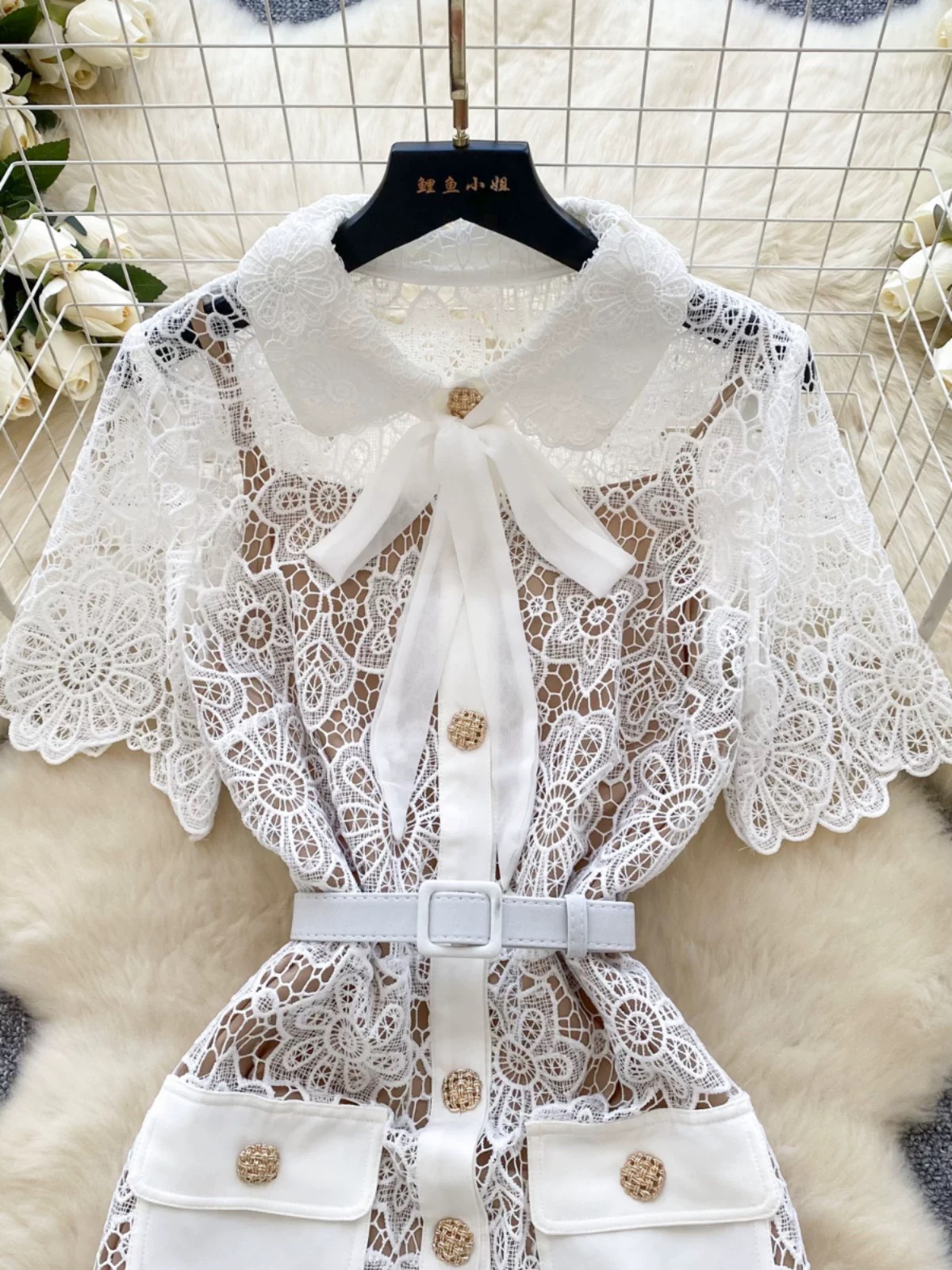 Always slay brave lace dress FBC322 image