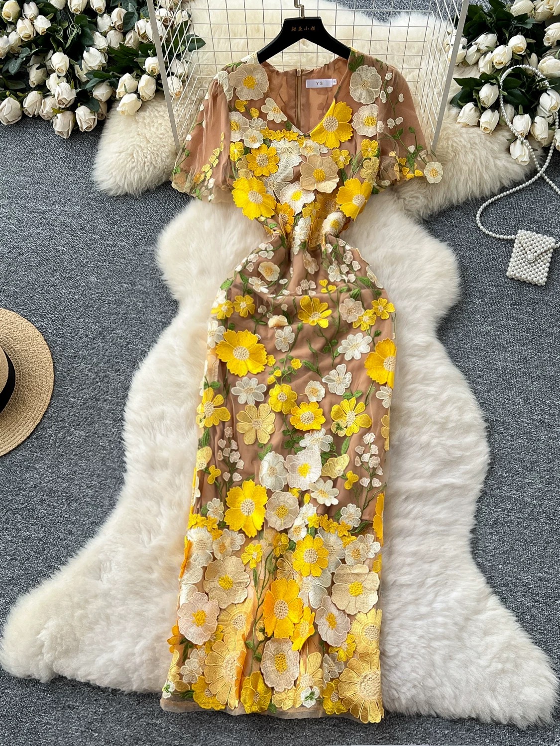 Trust the energy lace dress FBC391 image