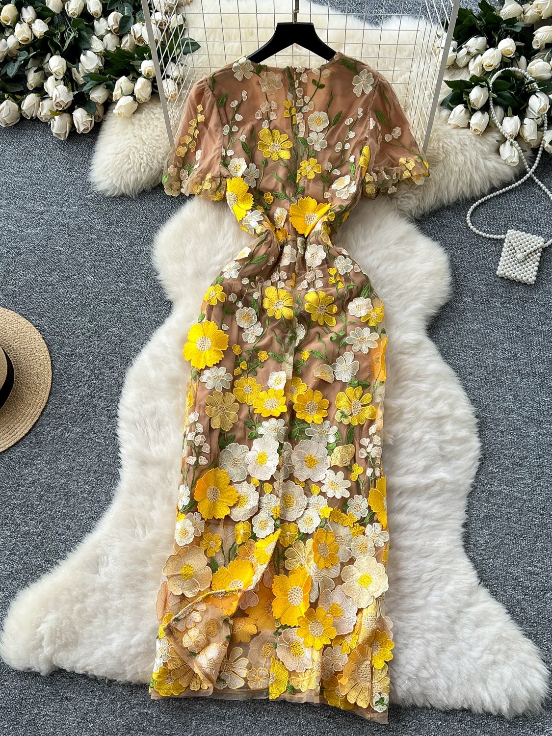 Trust the energy lace dress FBC391 image