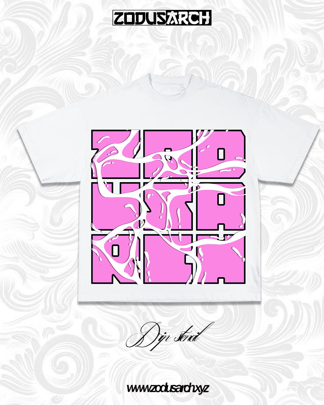 zodusarch og drip tee image