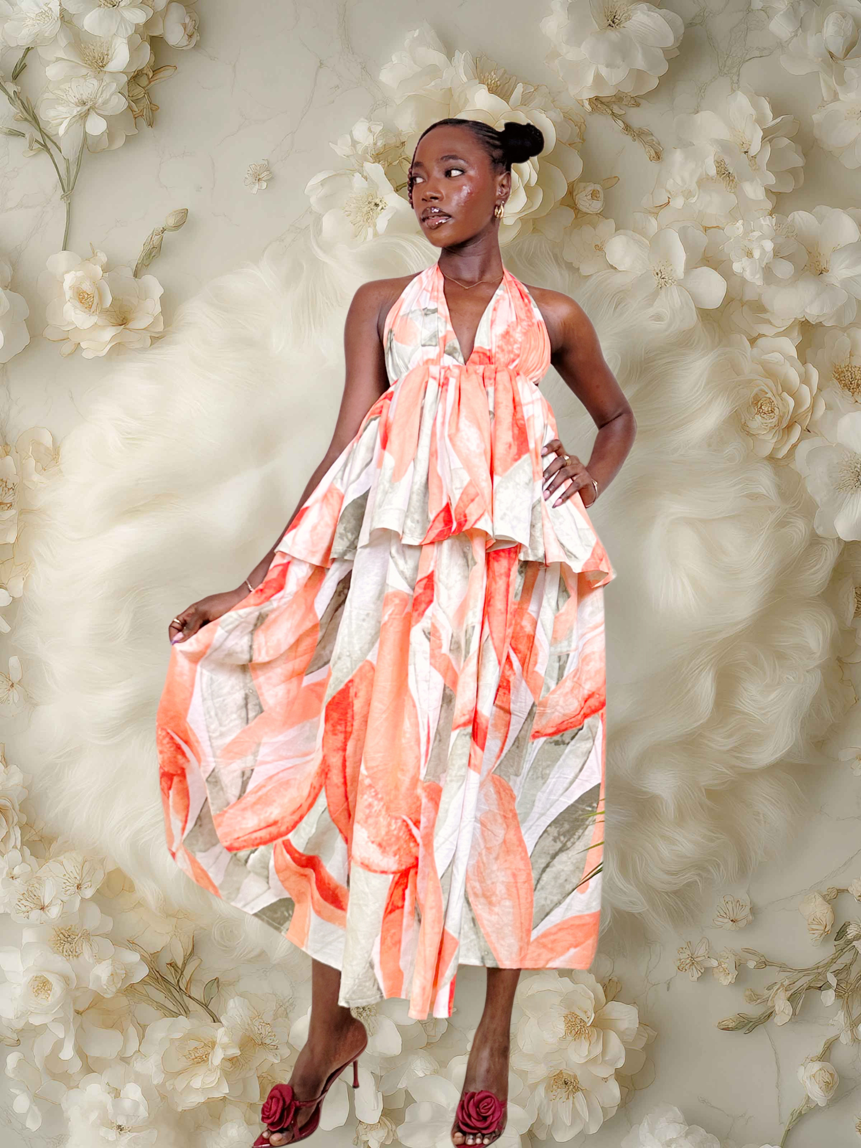 EBUN LAYERED DRESS image
